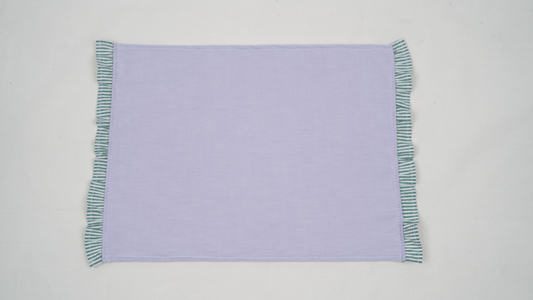 Ruffle Set: Taro (Placemat)