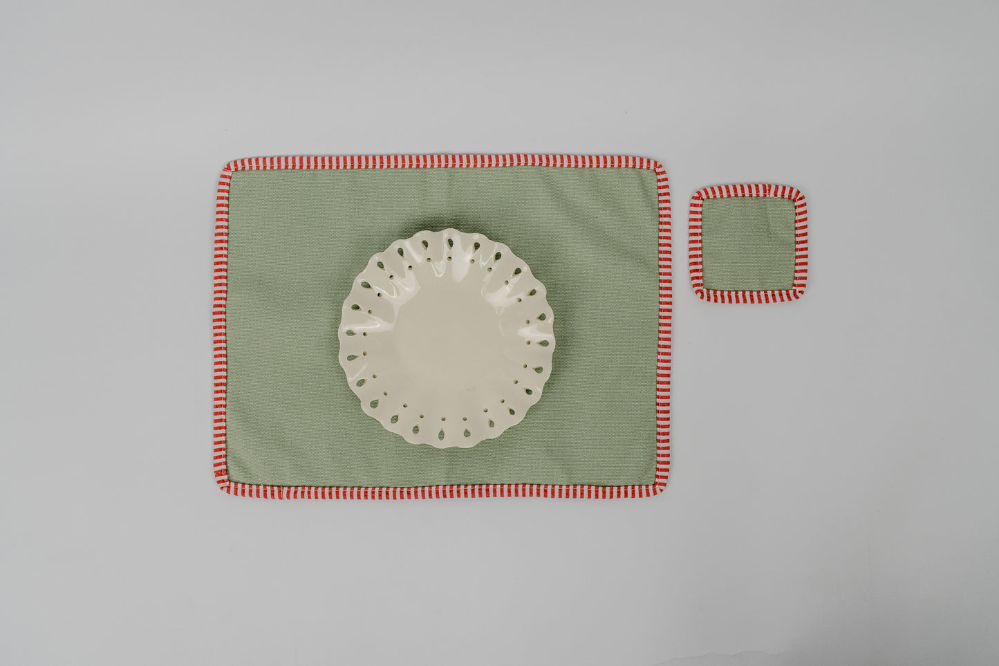 Pop Edge: Kiwi Peach (Placemat)