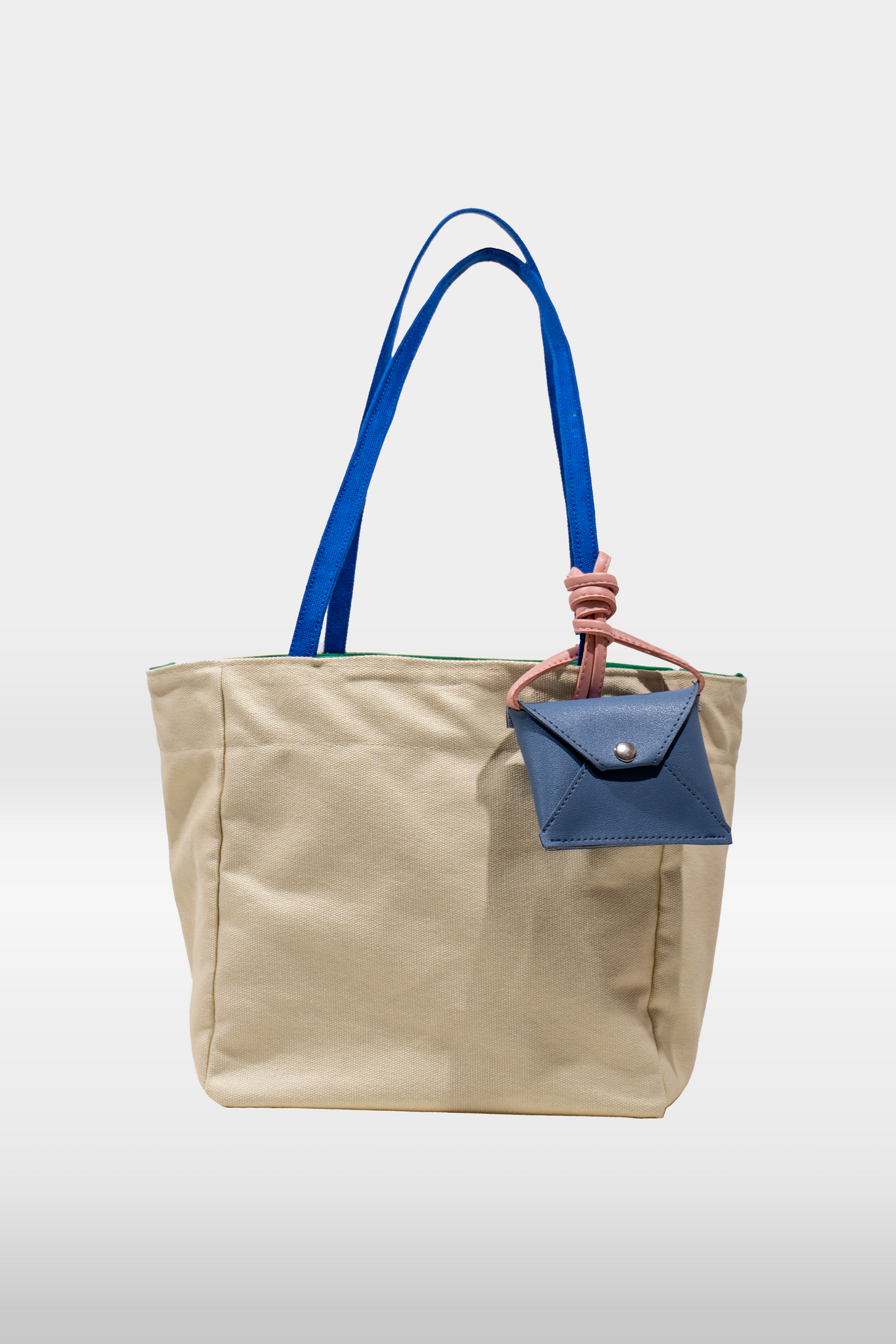 Onigiri Bag - Powder and Royal Blue