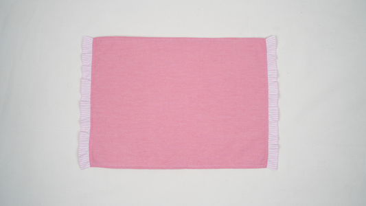 Ruffled Set: Cotton Candy (Placemat)