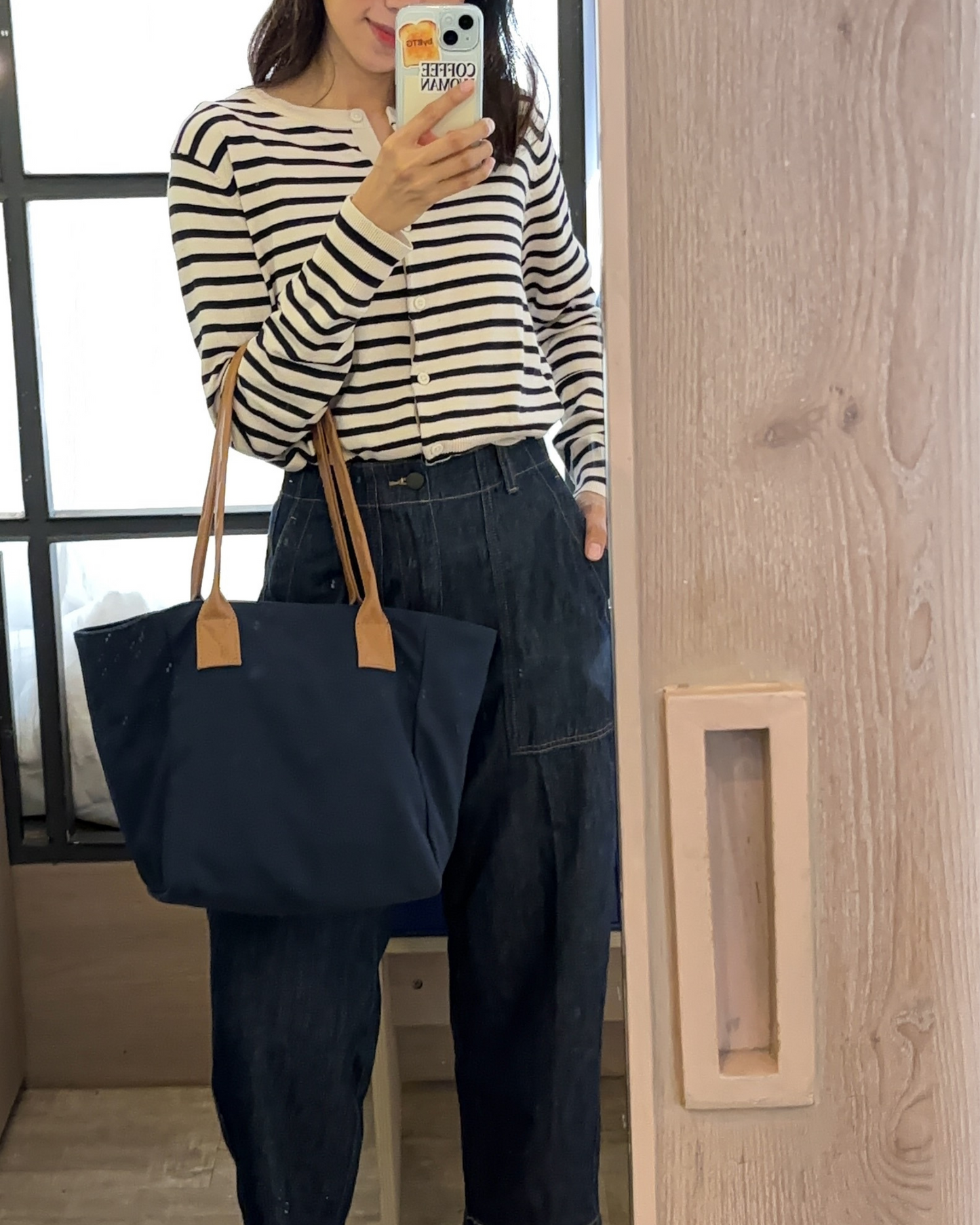 Onigiri Medium: Genuine Leather