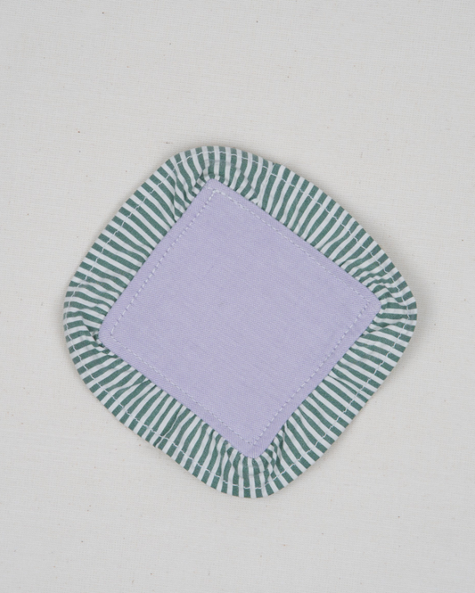 Ruffled Set: Taro (Coaster)