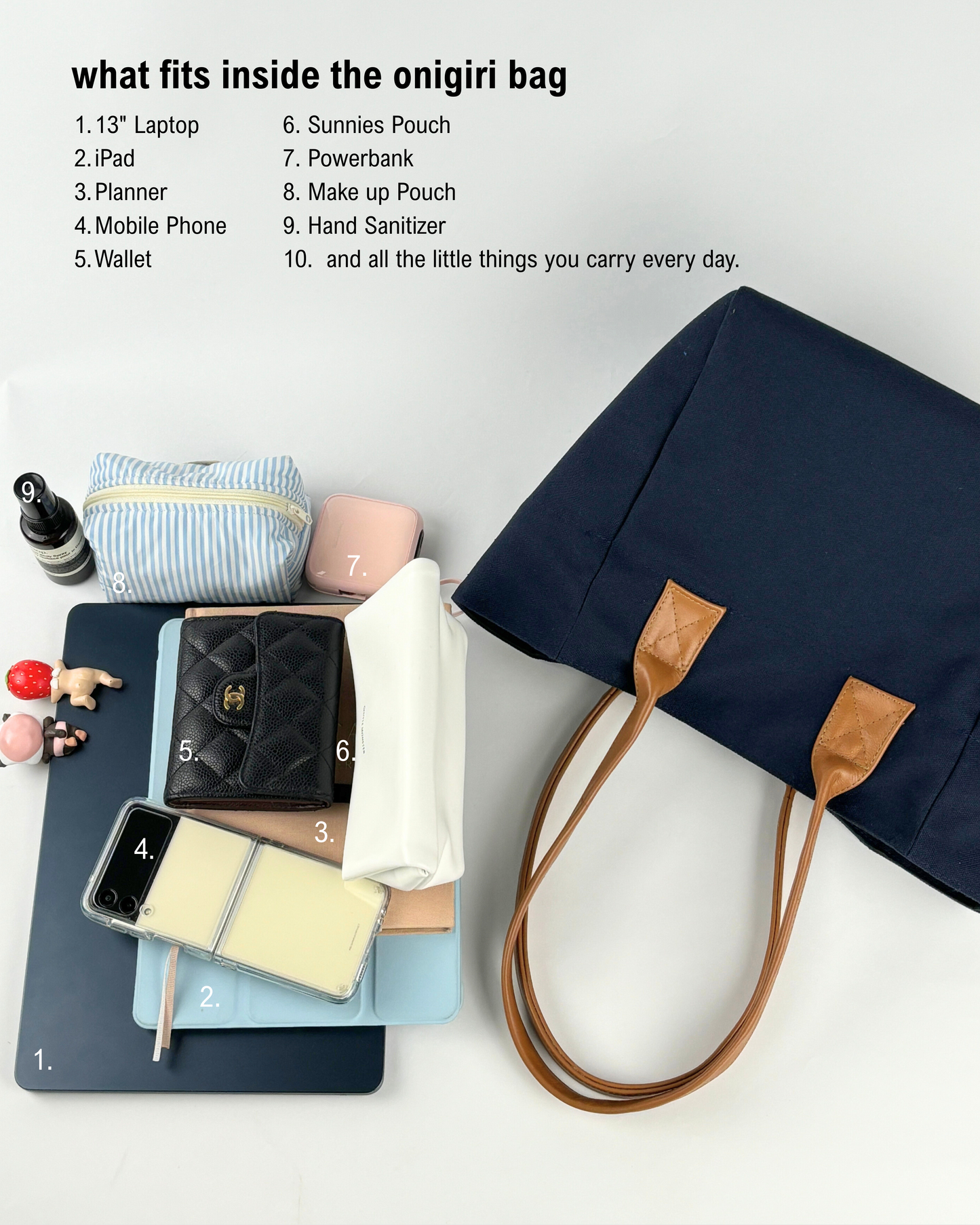 Onigiri Medium: Genuine Leather