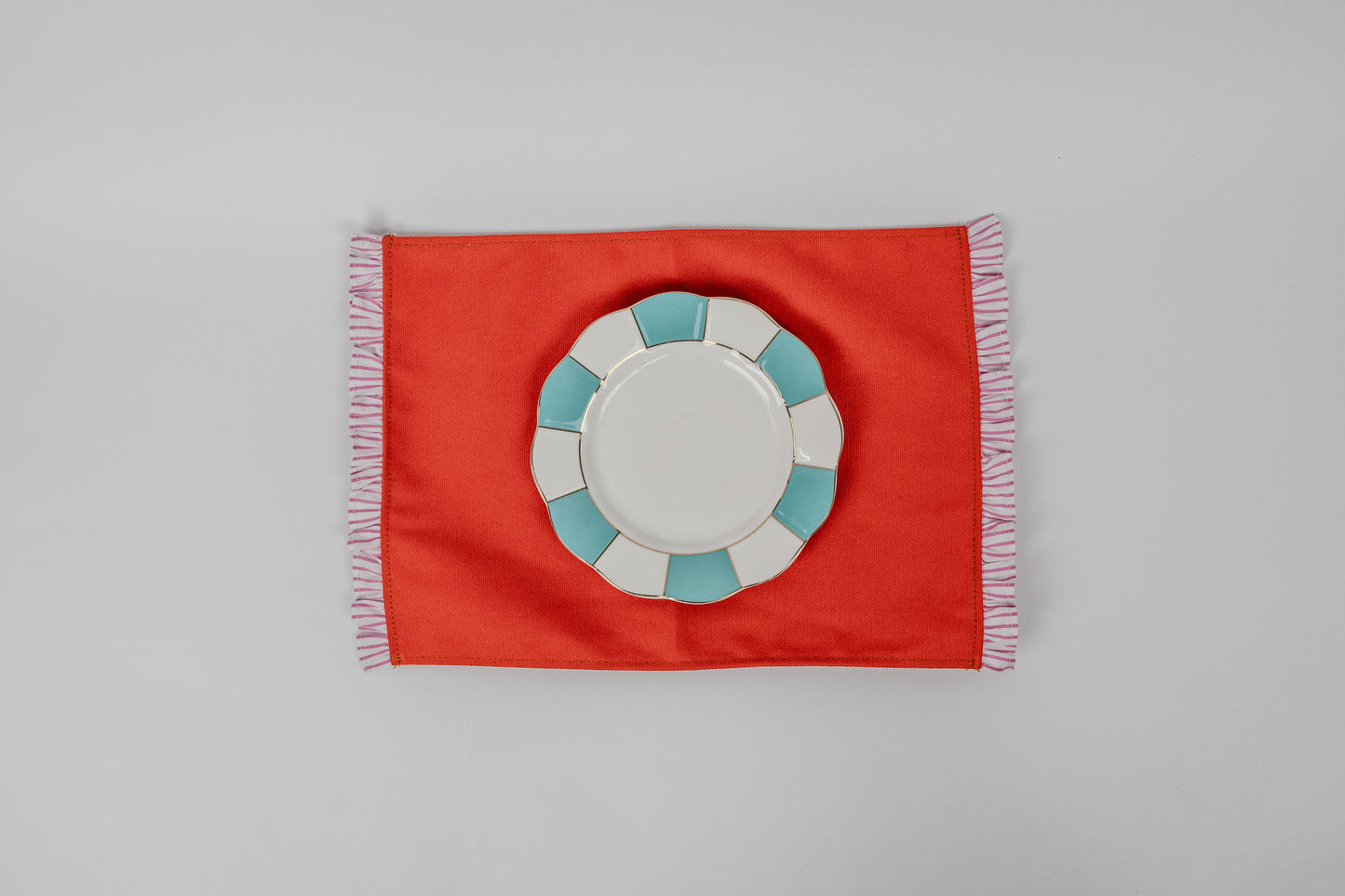Ruffled Set: Grapefruit (Placemat)