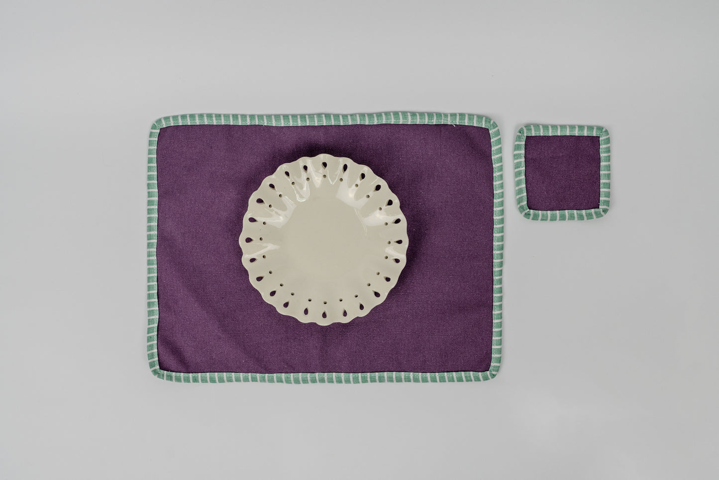 Pop Edge Collection: Ube Pandan (Coaster)