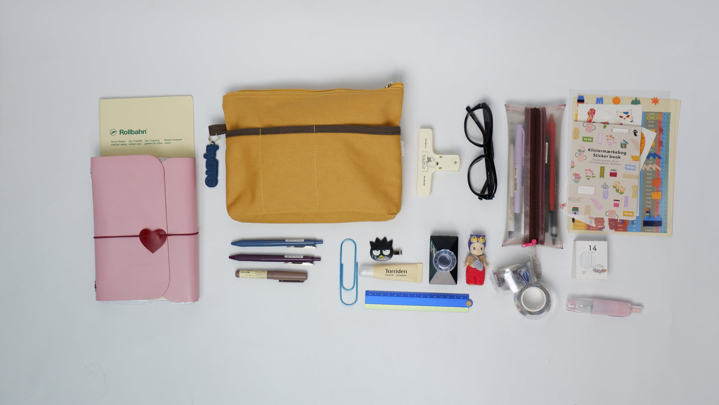 Journal Canvas Pouch