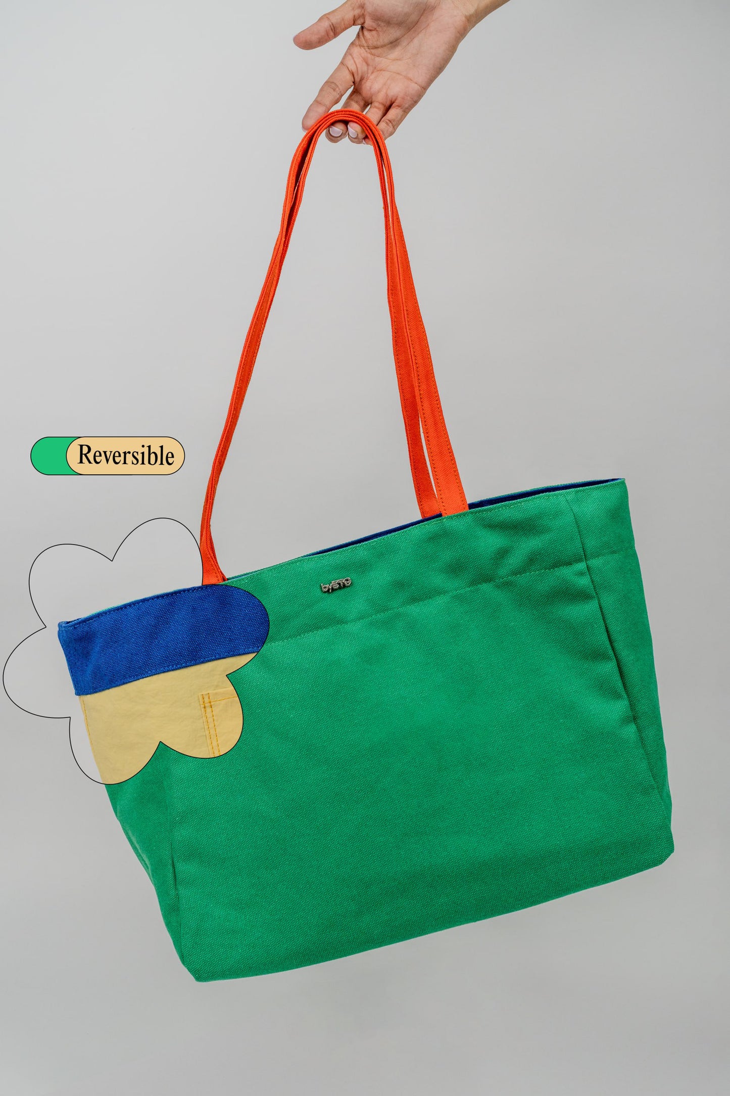 Onigiri Flip - Reversible (Green/Orange/Yellow)