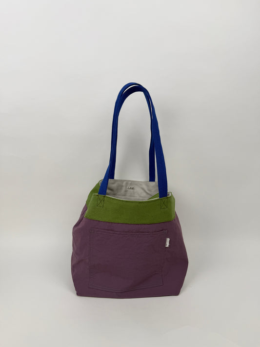 Onigiri Flip - Reversible (Grey/Royal Blue/Purple)